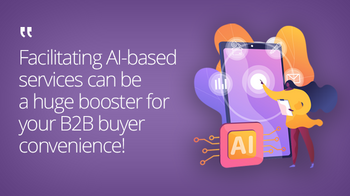 AI for personalisation in B2B