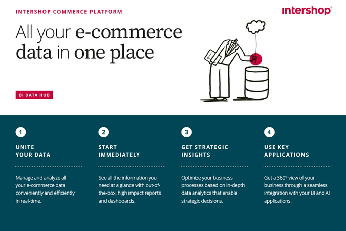 Provide your data on a central platform with business intelligence